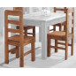 Conjunto mesa y sillas madera Bahia Conjunto mesa y sillas madera Bahia