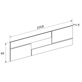 Cabecero leds modelo Priego