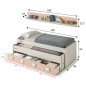 Cama doble y estante Smallow