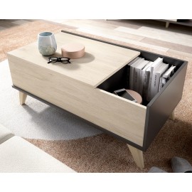 Mesa de centro elevable Ness