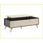 Mesa de centro elevable Ness