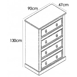 Sinfonier madera maciza