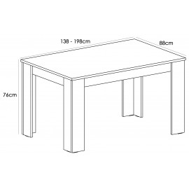 Mesa extensible Corfu