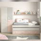 Dormitorio juvenil Rosa