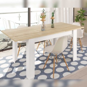 Mesa de comedor modelo Práctico. Disponible en varios colores
