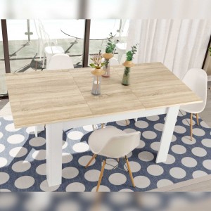 Mesa de comedor modelo Práctico. Disponible en varios colores