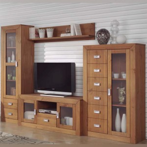 Salón madera 290cm. Bahía