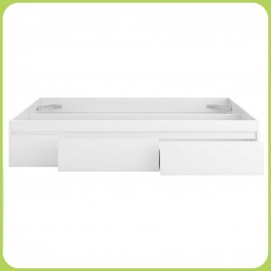 Cama bed para cama de 150x190cm con 4 cajones.