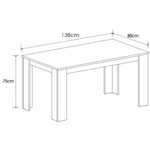 Mesa fija Berta