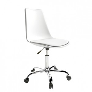 Silla de oficina con ruedas. Estructura de polipropileno. 4 colores.