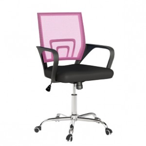 Silla de oficina con ruedas modelo Sochi. Azul, rosa y grafito.