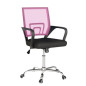 Silla de oficina con ruedas modelo Sochi. Azul, rosa y grafito. Silla de oficina con ruedas modelo Sochi. Azul, rosa y grafito.