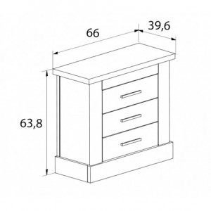 Dormitorio chellén de color cambria blanco 12