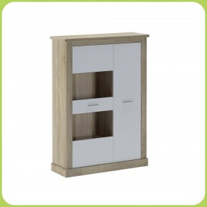 Vitrina baja chellén cambria-blanco