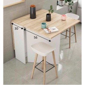 Mesa abatible de cocina modelo Volare