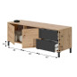Bajo tv Urban Plus roble-gris