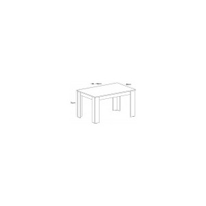 Conjunto Corfu blanco + 4 sillas San marengo