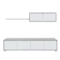 Salón Home cemento - blanco