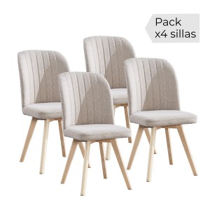Juego de 4 sillas Lane
