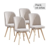 Juego de 4 sillas Lane