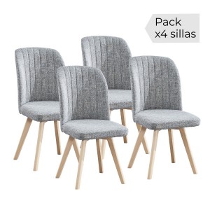Juego de 4 sillas Lane