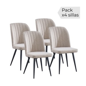Juego de 4 sillas Rory