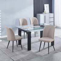 Conjunto mesa sensei + 4 sillas rory