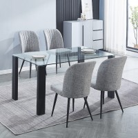 Conjunto mesa Alice + 4 sillas rory
