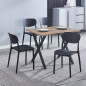 Conjunto mesa + 5 sillas Videl
