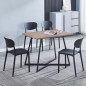 Conjunto mesa Kirby + 5 sillas Videl