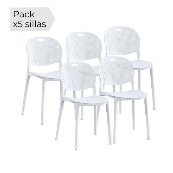 Juego de 5 sillas Jasen