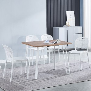 Conjunto mesa + 5 sillas Jansen