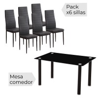 Conjunto mesa y sillas Emi