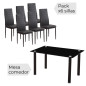 Conjunto mesa y sillas Emi