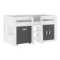 Cama block con mesa estudio Donald Cama block con mesa estudio Donald