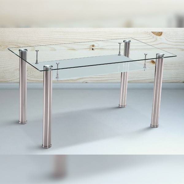 Mesa de comedor de cristal Pranzo Mesa de comedor de cristal Pranzo