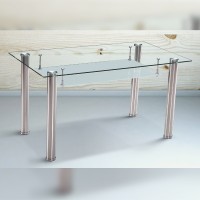 Mesa de comedor de cristal Pranzo