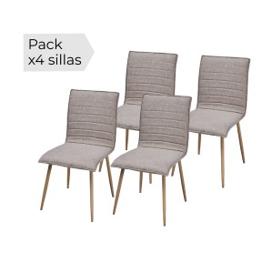 Juego de dos sillas Milos
