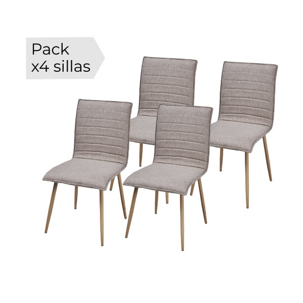 Juego de dos sillas Milos