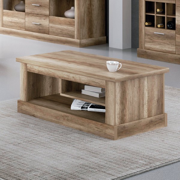 Mesa de centro Chellén rústico Mesa de centro Chellén rústico