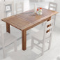 Mesa extensible comedor madera Bahia