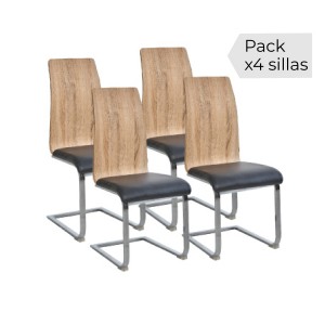 Juego de cuatro sillas Sensei