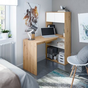Duo mesa escritorio - estantería