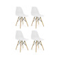 PACK DE 4 SILLAS VINTAGE