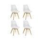 PACK DE 4 SILLAS NORDIC