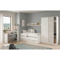 Cama doble + estante Elliot