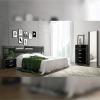 Dormitorio Rambla cabecero Leds