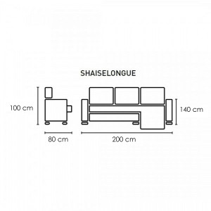 Chaiselongue Conde express cairo perla