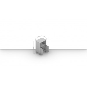ARMARIO MICROONDAS BLANCO ASFELD2
