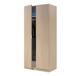 Armario Low Cost 2p largas roble